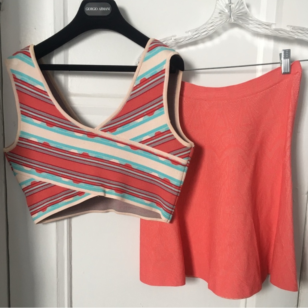 Crop & Skirt Set